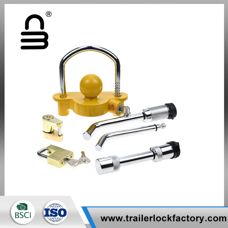 Maaari bang magkasya ang trailer hitch lock sa lahat ng mga kawit ng trailer?