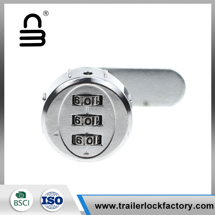 3 Digit Code Combination Cam Cabinet Lock