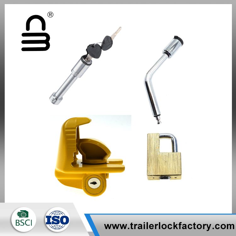 4 na Bahagi ng Trailer Hitch Lock Set