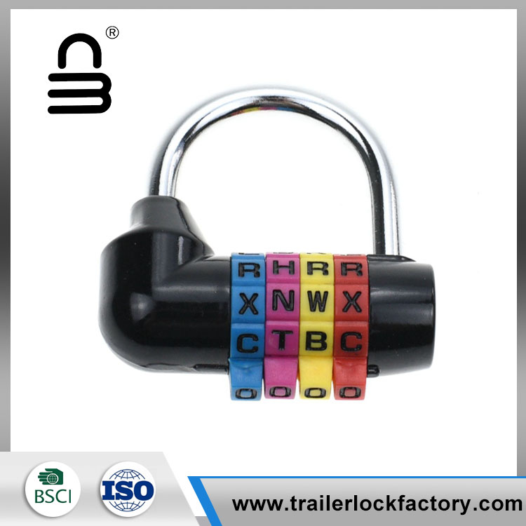 4-digit na sulat gym locker padlock