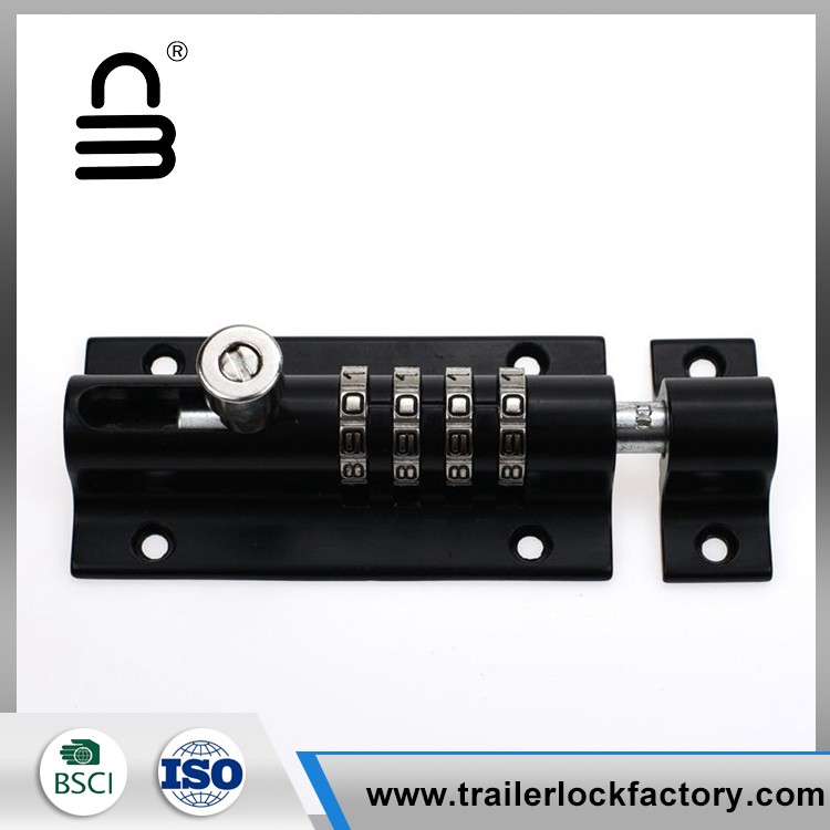 4 Digit na Sliding Bolt Door Lock