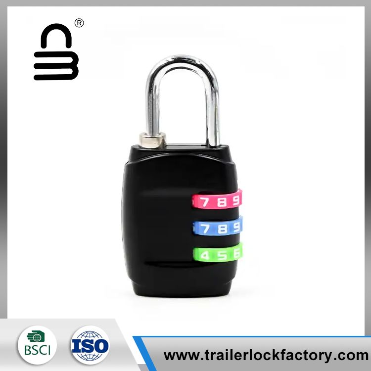 Nai-reset ang Combination Luggage Padlock