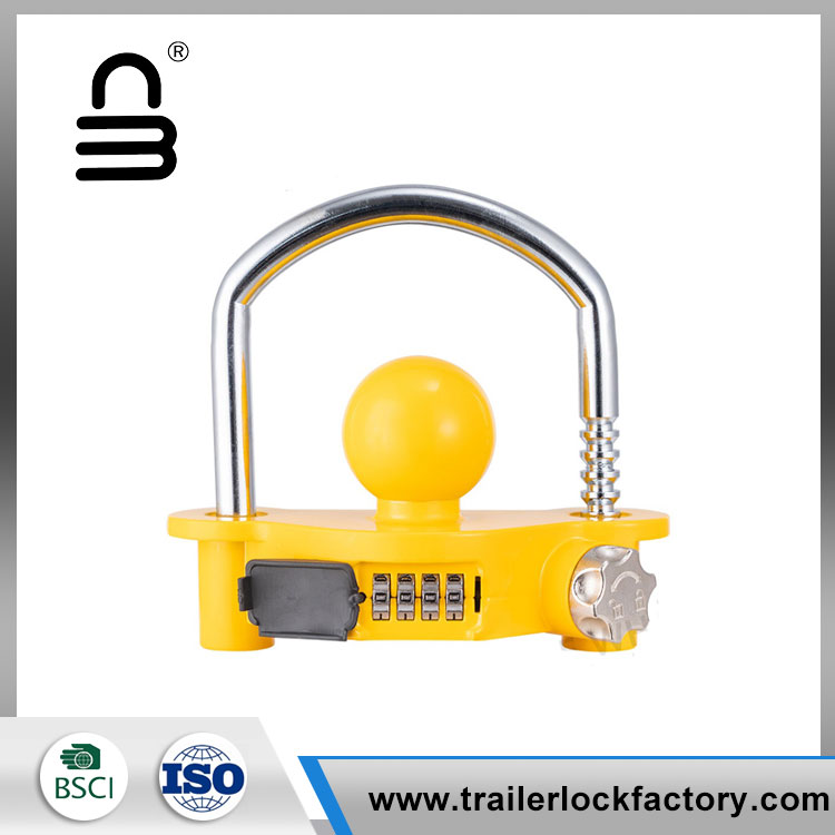 Kumbinasyon ng Trailer Hitch Ball Lock