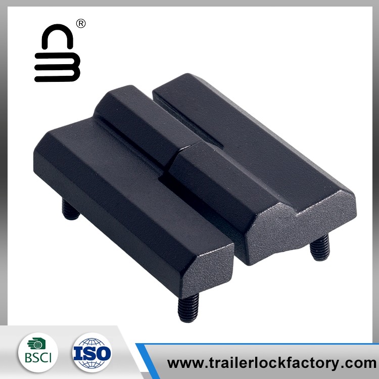 Detachable plug-in metal hinges