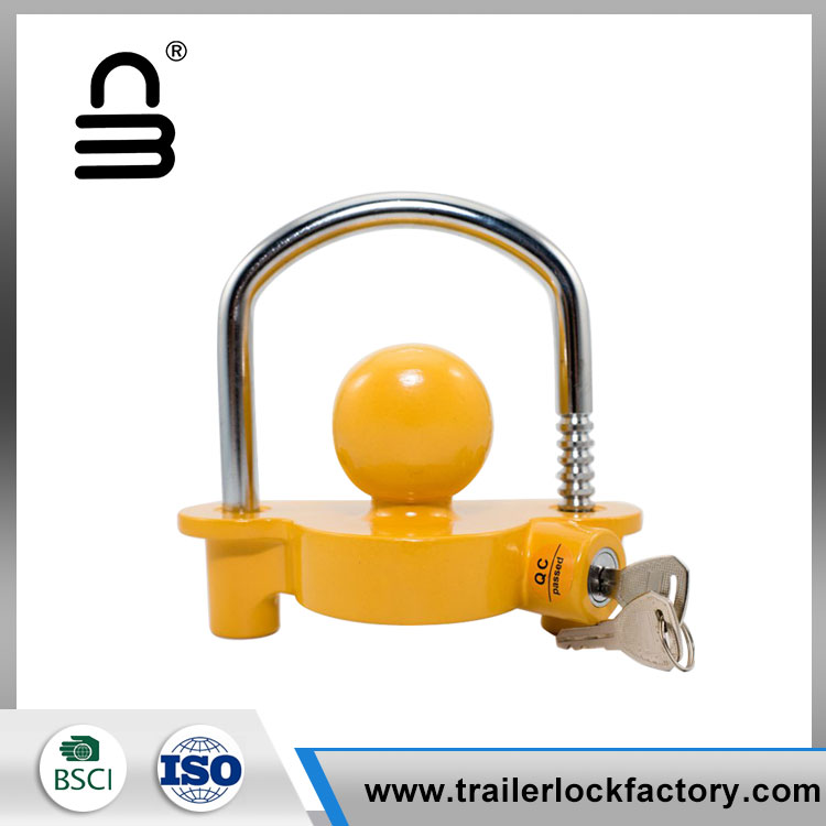 Flower Basket Trailer Hitch Ball Lock