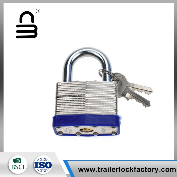 nakalamina na Steel Padlock