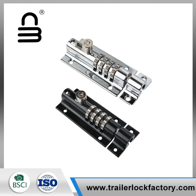 Mechanical 4 Digits Combination Door Bolt Lock