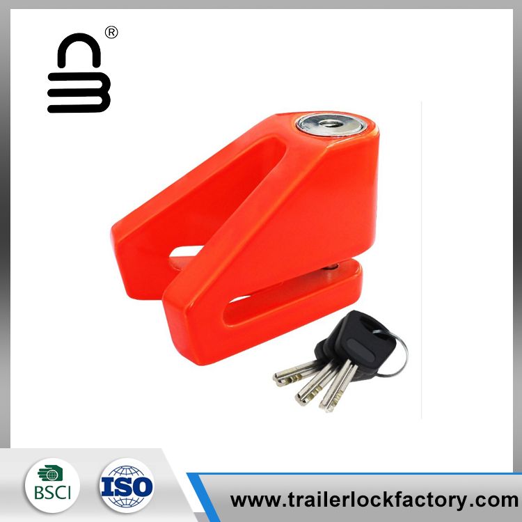 Motorsiklo Disc V Shaped Double Security Lock