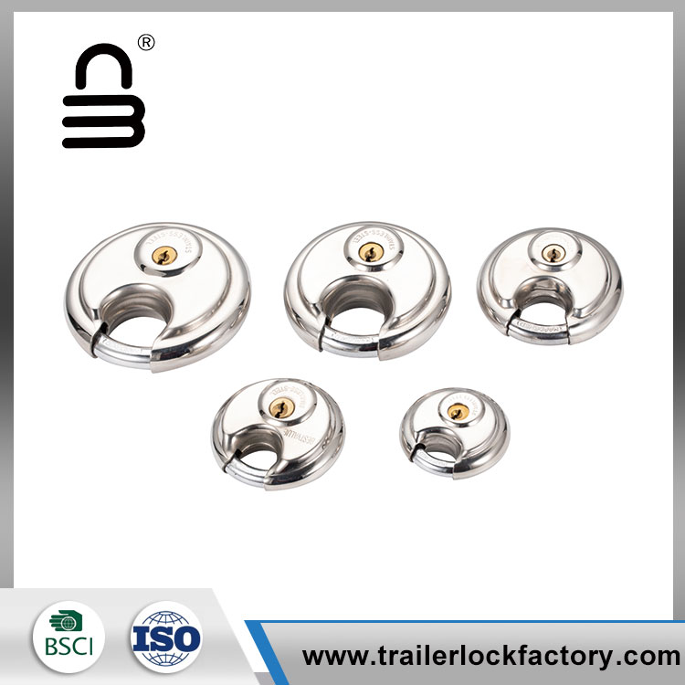 Round Trailer Hitch Lock na may Susi