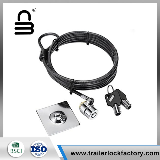 Security cable computer laptop lock