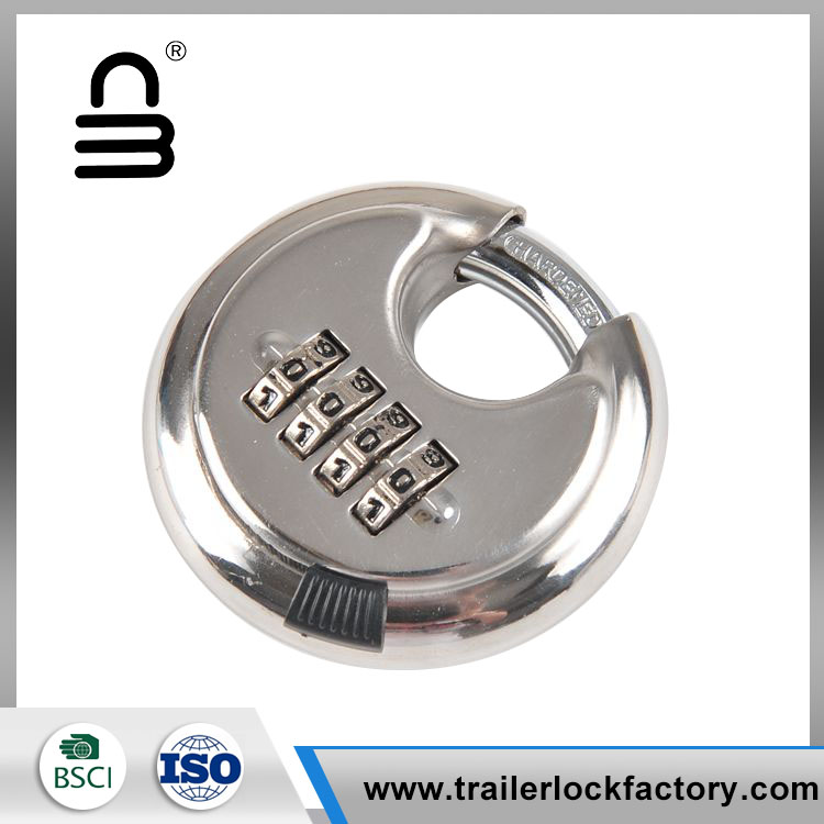 Hindi kinakalawang na Steel Combo Disc Padlock