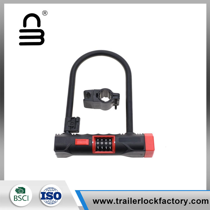 U Shaped Combination Mountain Bike Lock